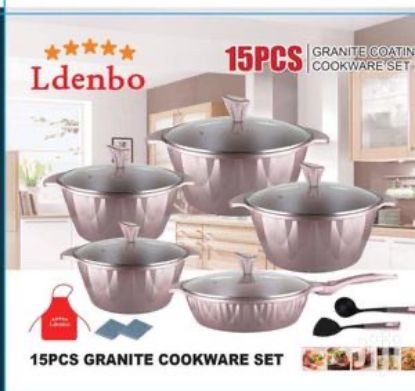 Picture of Ldenbo Non-stick Cookware Set (15pcs) 