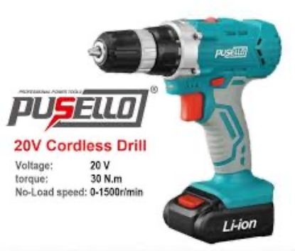 Picture of Pusello Cordless Drill (20V )