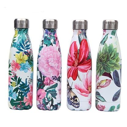 Picture of Floral Stainless Steel Flask 500ml