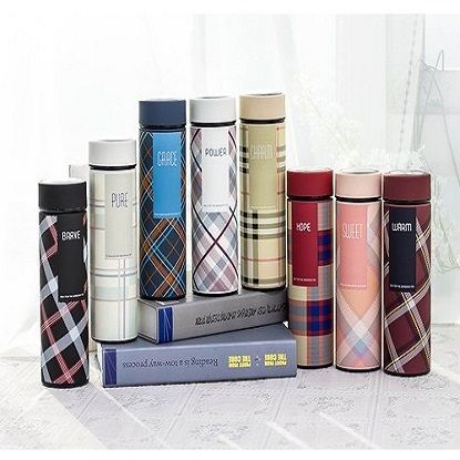 Picture of Plaid Stainless Steel Flask 500ml